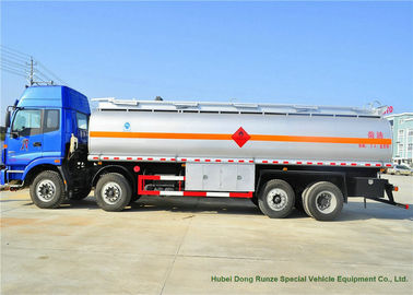 China FOTON AUMAN Steel Oil Tanker Truck , 24000L Diesel Fuel Tank Truck supplier