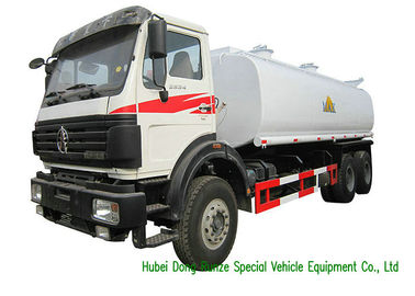 China Beiben Offroad Petrol  Liquid Tank Truck 20000L with Left Hand / Right Hand Drive supplier