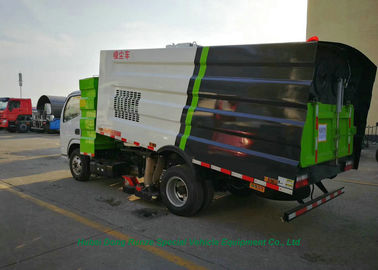 China Outdoor DFAC Road Cleaning Vehicle , Street Washing Truck With 5000L Refuse 800L Water supplier