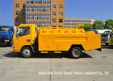 China DFAC Septic Tank Truck For Suction And Jetting Sewer With Hydrojet supplier