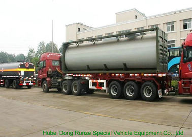 China UN1789  Hydrochloric Acid ISO Tank Container , Chemical ISO Liquid Container 30FT supplier