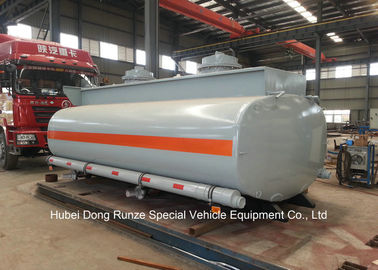 China Hydrochloric Acid Tank Body For Lorry Trucks Steel Lined PE 16mm -18mm  8CBM- 25CBM supplier