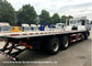 North Benz Heavy Duty Flatbed Wrecker Tow Truck With Hydraulic Winch 25m supplier
